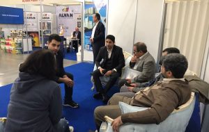غرفه اتحادیه مرکزی تعاونی های مسکن کارگران ایران در نمایشگاه تخصصی مسکو روسیه