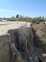 هشدار فرونشست در جنوب کرمان+مناطق درگیر بحران