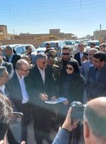 بازدید وزیر راه و شهرسازی از محلات هدف بازآفرینی شهرستان خاش