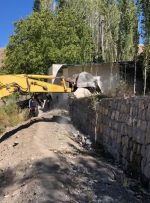 ساخت وسازهای غیرمجاز تجاوز به حریم رودخانه‌ها است