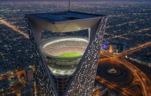 استادیوم خیالی عربستان گیر مهندسی دارد
